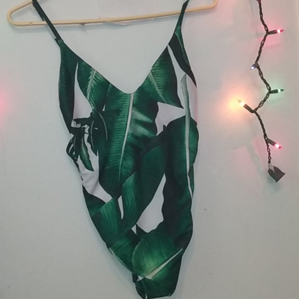 Palm leaf Swimsuit